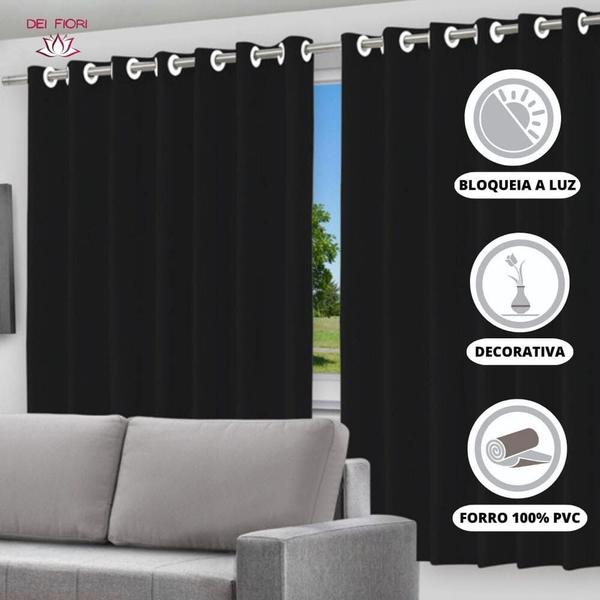 Imagem de Cortinas Blecaute Blackout Duplo