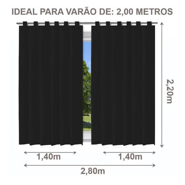 Imagem de Cortinas Blecaute Blackout Duplo