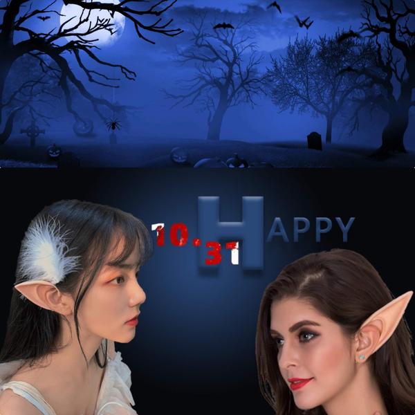 Imagem de Cosplay Fairy Pixie Elf Ears GREAT & LUCKY Halloween Christmas