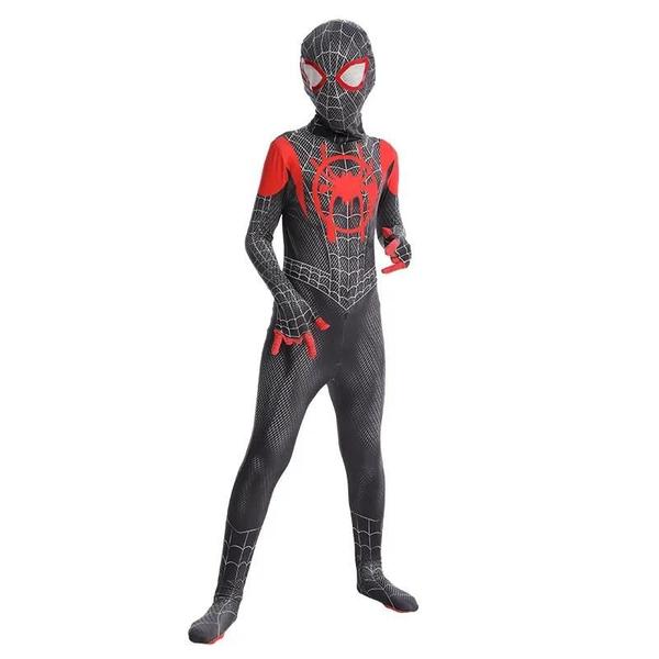 Imagem de Cosplay Peter Parker Infantil - Fantasia de Super-Herói para Halloween