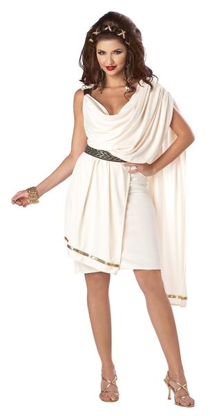 Imagem de Costume California Costumes Deluxe Classic Toga Women Ivory