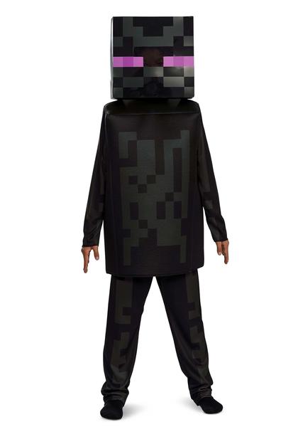 Imagem de Costume Disguise Deluxe Minecraft Child Enderman Tamanho 14/16