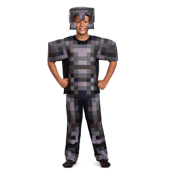 Imagem de Costume Disguise Minecraft Netherite Armor para crianças