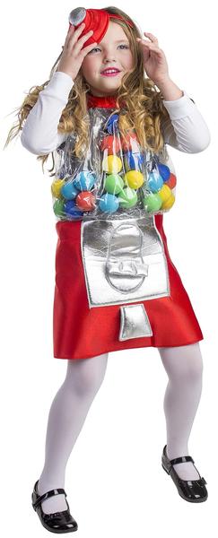 Imagem de Costume Dress Up America Gumball Machine Candy Girl Kids