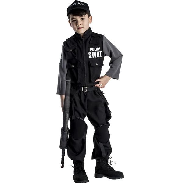 Imagem de Costume Dress Up America Police S.W.A.T. para crianças