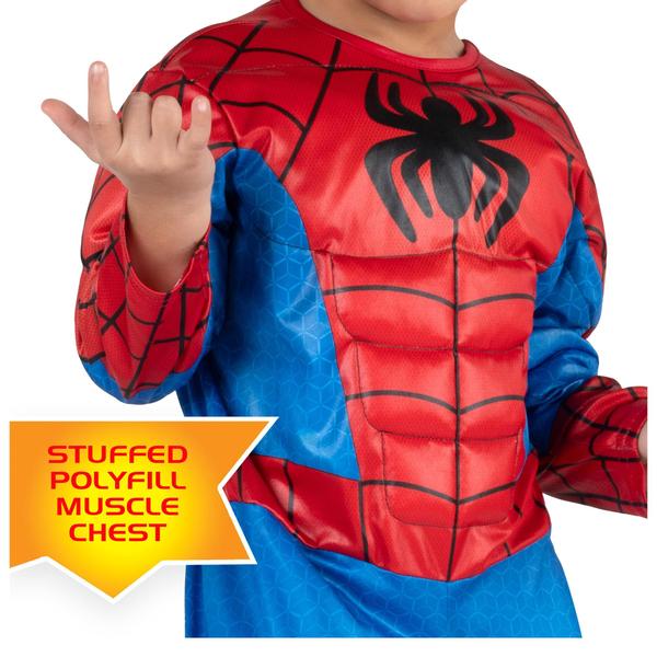 Imagem de Costume Jazwares Marvel Spidey Official Toddler Deluxe 3T-4T