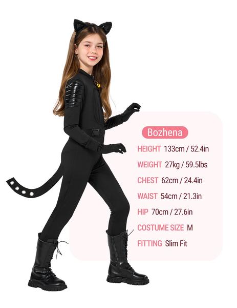 Imagem de Costume Spooktacular Creations Black Cat para meninas de 5 a 7 anos