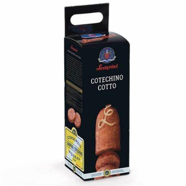 Imagem de Cotechino Leoncini Linguiça Cozida De Carne Suína 500g