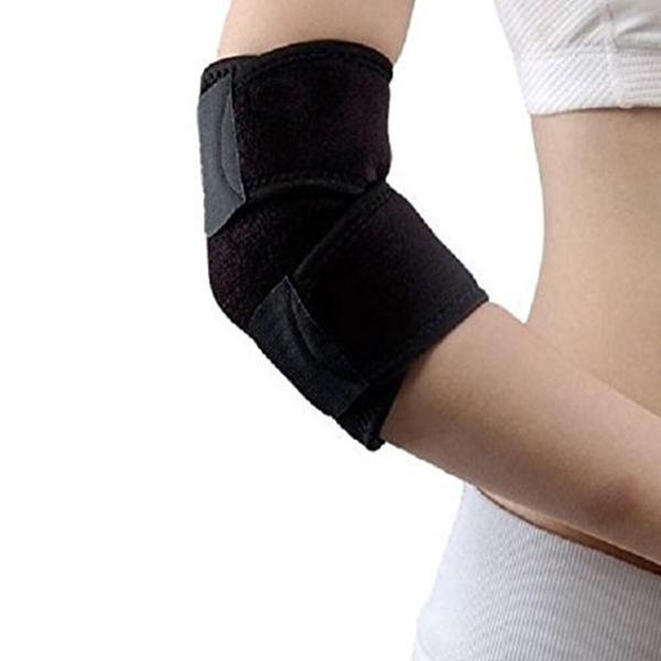 Imagem de Cotoveleira anatomica ajustavel tensor estabilizador neoprene para tendinite anti lesao cotovelo