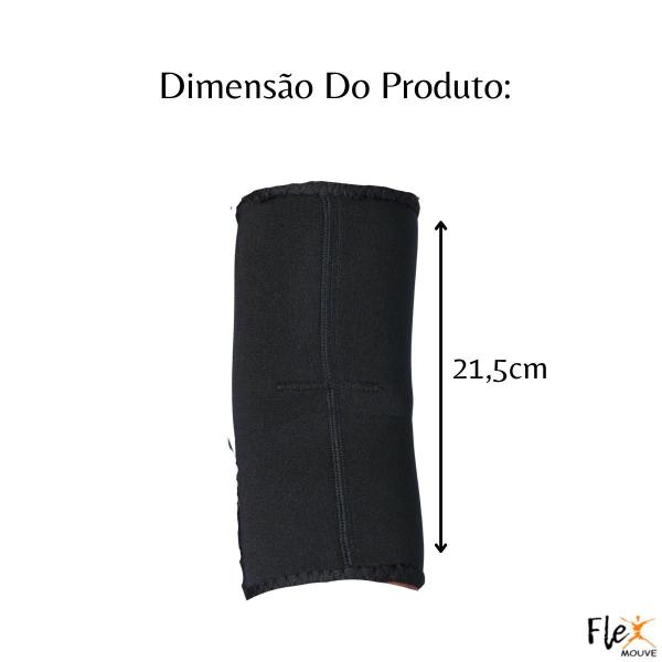 Imagem de Cotoveleira Protetora Neoprene Treino Exercício Funcional Tendinite Resistente Estabilidade da Articulação Compressão 