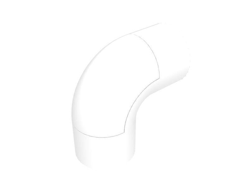 Cotovelo 90 P/tubo 3/4" Condulete Branco Vitralux Imagem de Cotovelo 90 P/tubo 3/4" Condulete Branco Vitralux