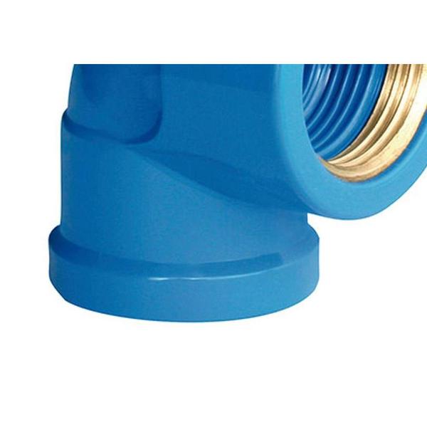 Imagem de Cotovelo Azul Plastilit 3/4 X 3/4 ./ Kit Com 25 Unidades