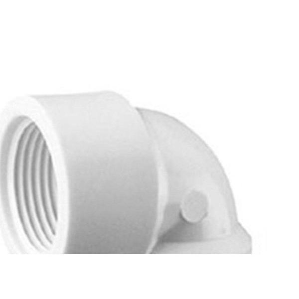 Imagem de Cotovelo Branco  Amanco Rosca/Rosca 90X  3/4"  10179/11669 - Kit C/20