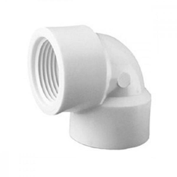 Imagem de Cotovelo Branco  Amanco Rosca/Rosca 90X1.1/2''  10181/11665 ./ Kit Com 10