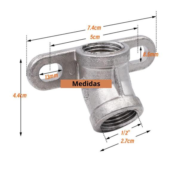 Imagem de Cotovelo Joelho Bebedouro Suíno Porco 45º Aço Inox