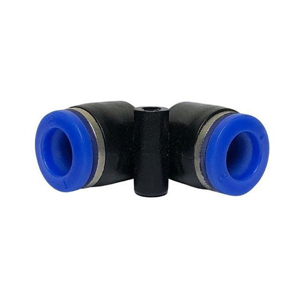 Cotovelo União L Conexão Instantânea Mangueira 6mm 1un - Eng. Rápido Imagem de Cotovelo União L Conexão Instantânea Mangueira 6mm 1un