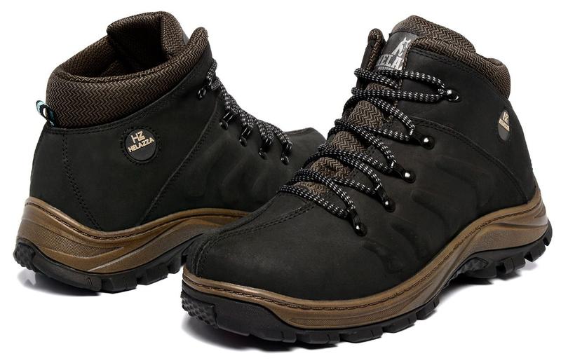 Imagem de Coturno Trekking Adventure Couro Detalhe em Relevo