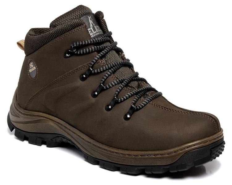 Imagem de Coturno Trekking Adventure Couro Detalhe em Relevo