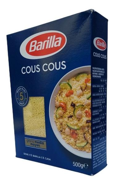 Imagem de Cous Cous Marroquino Cuscuz Barilla Kit 2 Unidades De 500g