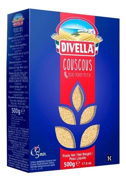 Couscous Italiano Divella 500g Cuscus Marroquino Premium Imagem de Couscous Italiano Divella 500g Cuscus Marroquino Premium