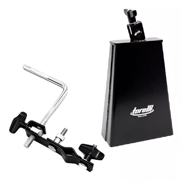 Imagem de Cowbell 8'' Rock to056 Com Suporte Para Pedestal ta430