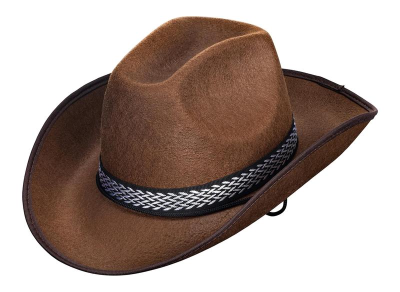 Imagem de Cowboy Hat Dress Up America Brown para adultos e adolescentes