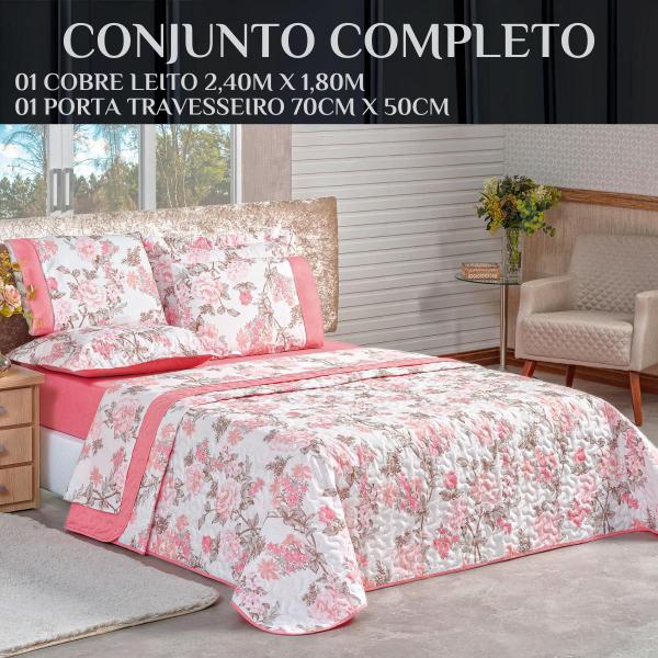 Imagem de Coxa Cama Solteiro Naturale Estampada Dupla Face 200 Fio