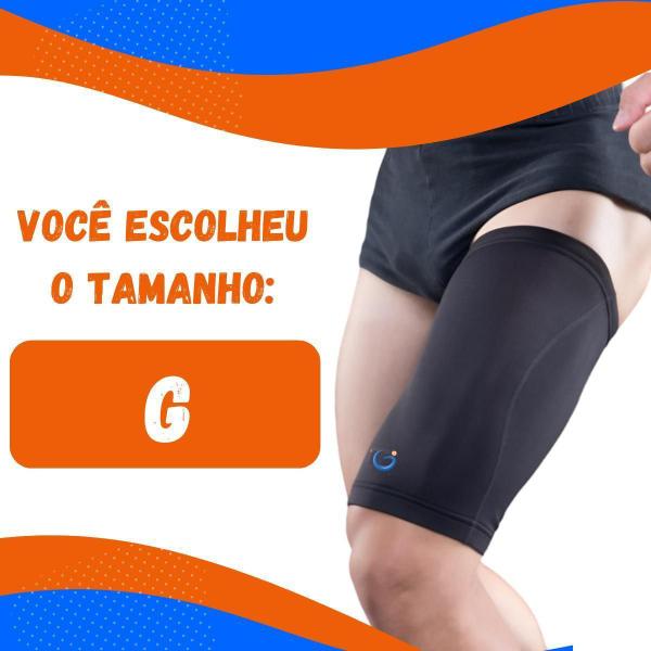 Imagem de Coxal Neoprene Ortopédico Compressão Esportes Exercícios G