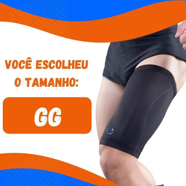 Imagem de Coxal Neoprene Ortopédico Compressão Esportes Exercícios Gg