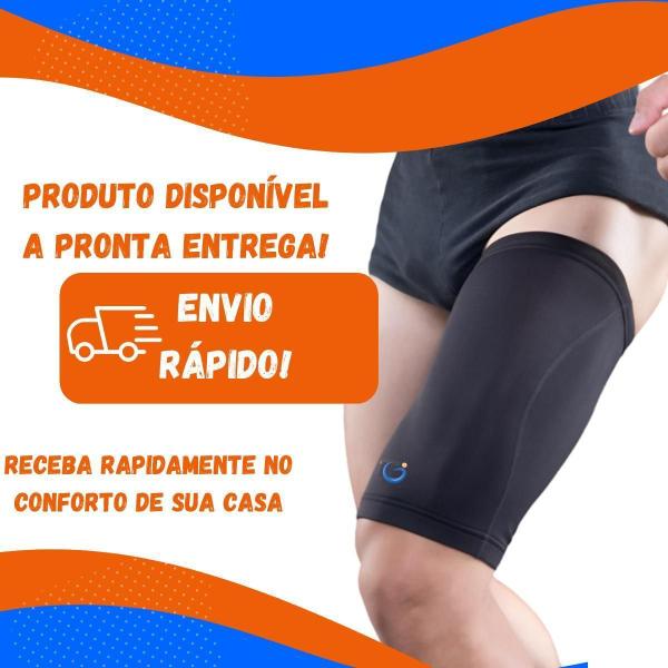 Imagem de Coxal Neoprene Ortopédico Compressão Esportes Exercícios P