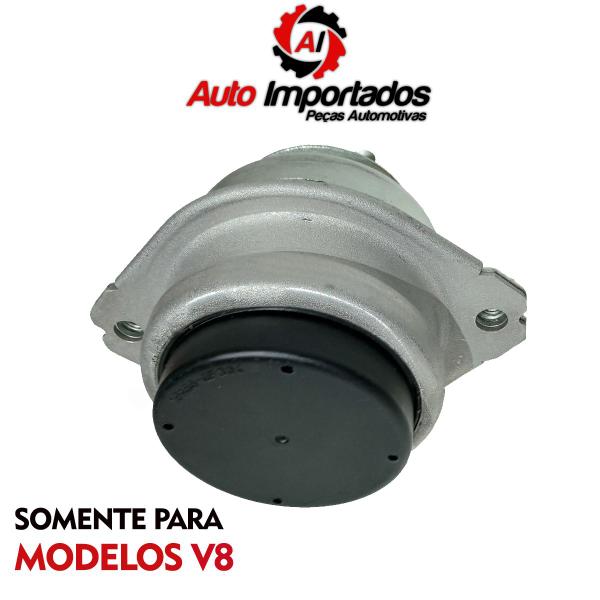 Imagem de Coxim Calço Motor Hidráulico Lado Passageiro Porsche Cayenne V8 2011 2012 2013 2014 2015 2016 2017