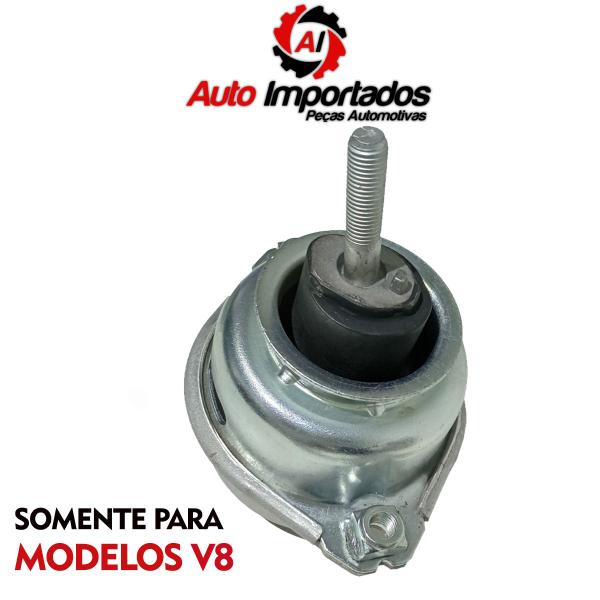 Imagem de Coxim Calço Motor Hidráulico Lado Passageiro Porsche Cayenne V8 2011 2012 2013 2014 2015 2016 2017