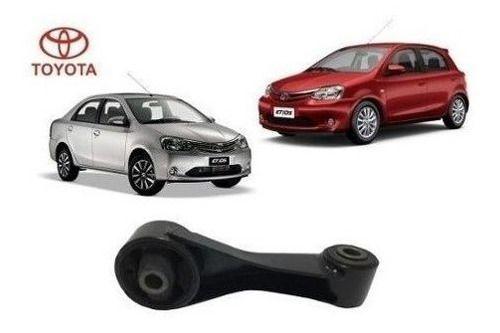 Imagem de Coxim Calço Motor Traseiro Câmbio Toyota Etios Hatch Sedan 2012 2013 2014