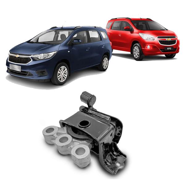 Imagem de Coxim Calço Suporte Motor Lado Direito Passageiro Chevrolet Spin 2013 2014 2015 2016 2017 2018 2019