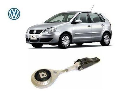 Imagem de Coxim Câmbio Traseiro Inferior Com Suporte Vw Polo Hatch 1.6 2002 2003 2004