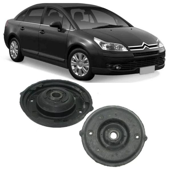 Imagem de Coxim do Amortecedor Citroen C4 Pallas Dianteiro 2007 Até 2013 O Par