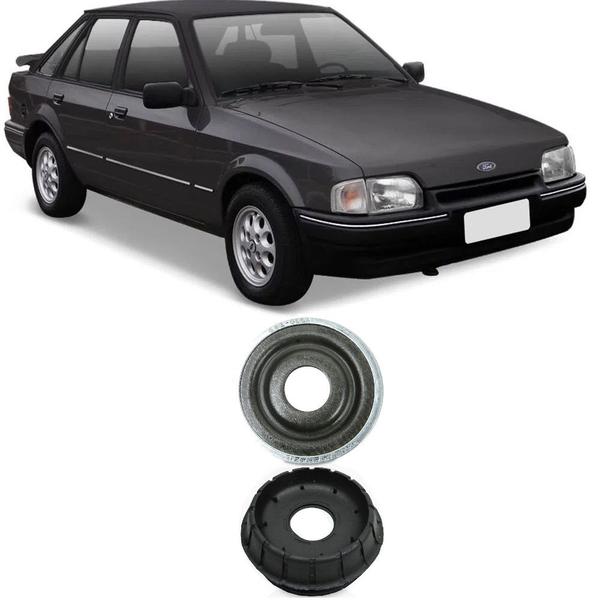 Imagem de Coxim do Amortecedor Ford Escort Dianteiro 1983 Até 1992 O Par