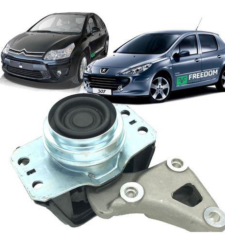 Imagem de Coxim do motor peugeot 307 citroen c4 2.0 16v 2004 á 2007 hidráulico dianteiro lado direito