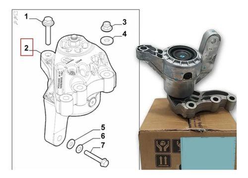 Imagem de Coxim Hidráulico Motor Fiat Mobi Argo 1.0 3cc Original 52099591