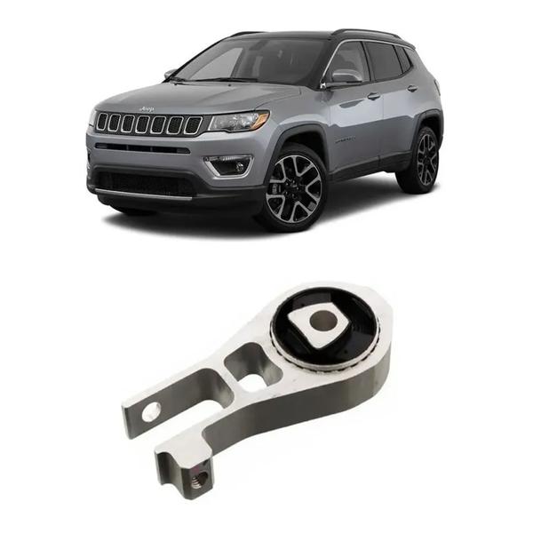 Imagem de Coxim Inferior Do Cambio Jeep Compass 4x2 2018 2019 2020