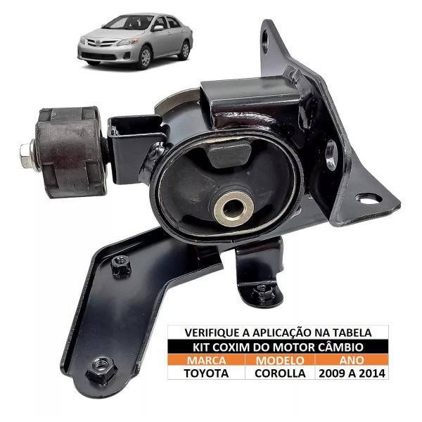 Imagem de Coxim Motor Cambio Esquerdo Corolla Automatico 2010 2011