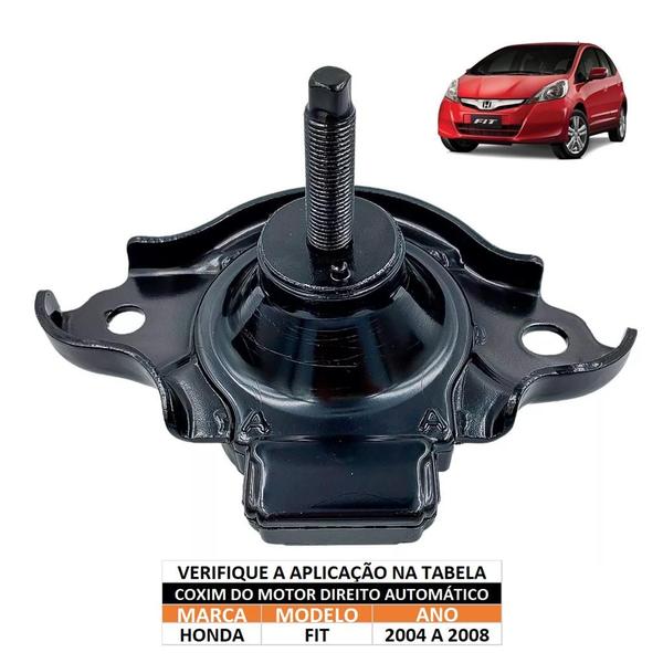 Imagem de Coxim Motor Direito Honda Fit 1.4 Automatico 2004 - 2008