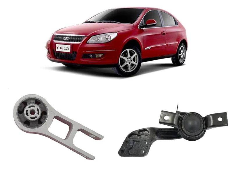 Coxim Motor Direito + Inferior Cambio Cielo 2010 2011 2012 - Auto Flex Imagem de Coxim Motor Direito + Inferior Cambio Cielo 2010 2011 2012