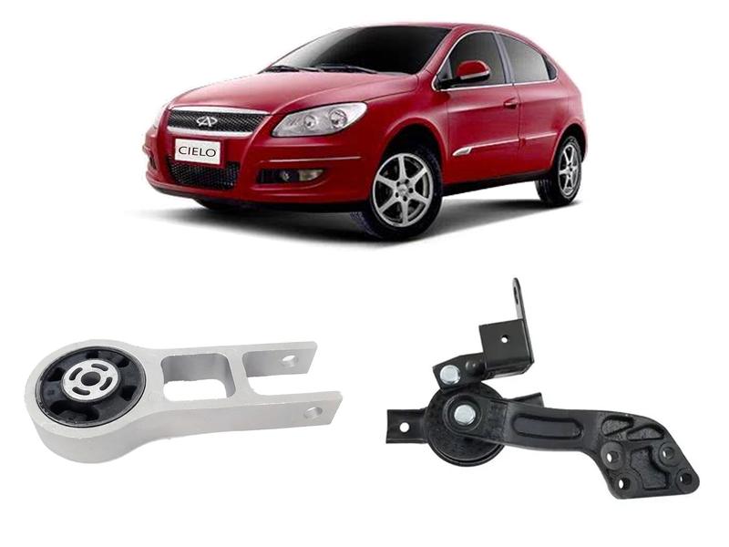 Coxim Motor Direito + Inferior Cambio Cielo 2010 2011 2012 - Auto Flex Imagem de Coxim Motor Direito + Inferior Cambio Cielo 2010 2011 2012