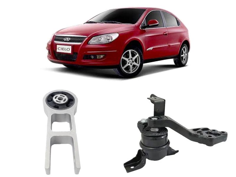 Coxim Motor Direito + Inferior Cambio Cielo 2010 2011 2012 - Auto Flex Imagem de Coxim Motor Direito + Inferior Cambio Cielo 2010 2011 2012