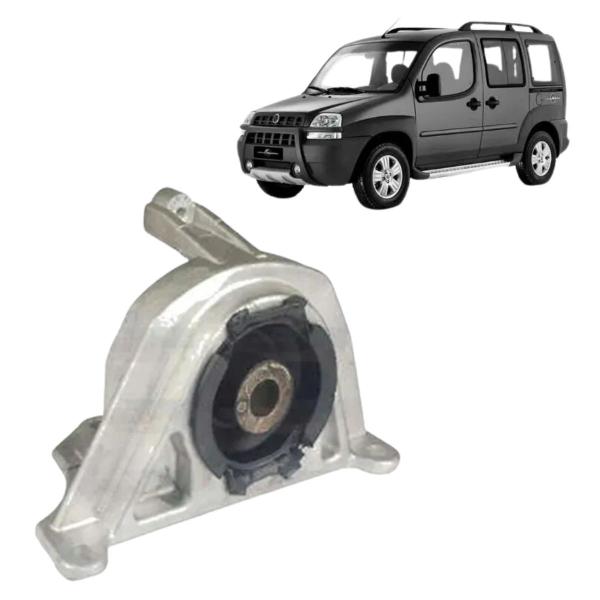 Imagem de Coxim Traseiro Do Motor Esquerdo - Doblo 2002 A 2008 - Cox0109