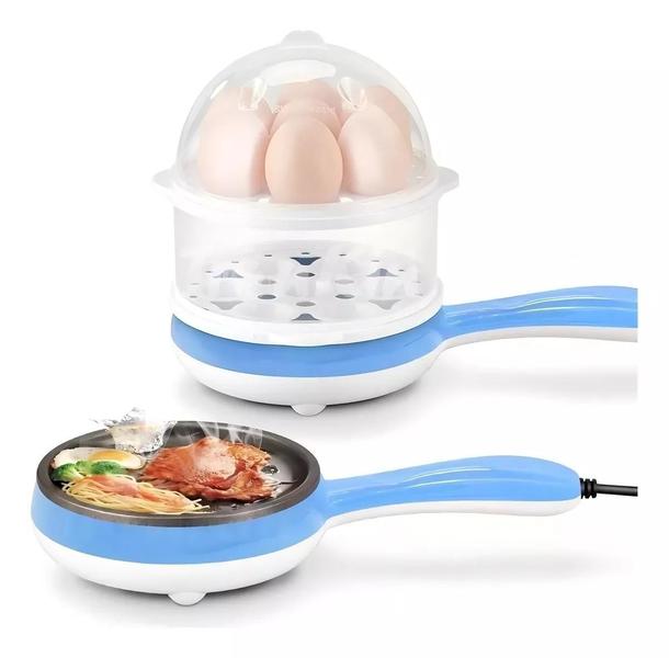 Cozedor De Ovos e Frigideira Elétrica Cozinha Ovos E Legumes Vapor 110v - COZEDOR 14 OVOS Imagem de Cozedor De Ovos e Frigideira Elétrica Cozinha Ovos E Legumes Vapor 110v