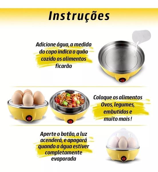 Imagem de Cozedor De Ovos Elétrico: Para Uma Alimentação Saudável 110V