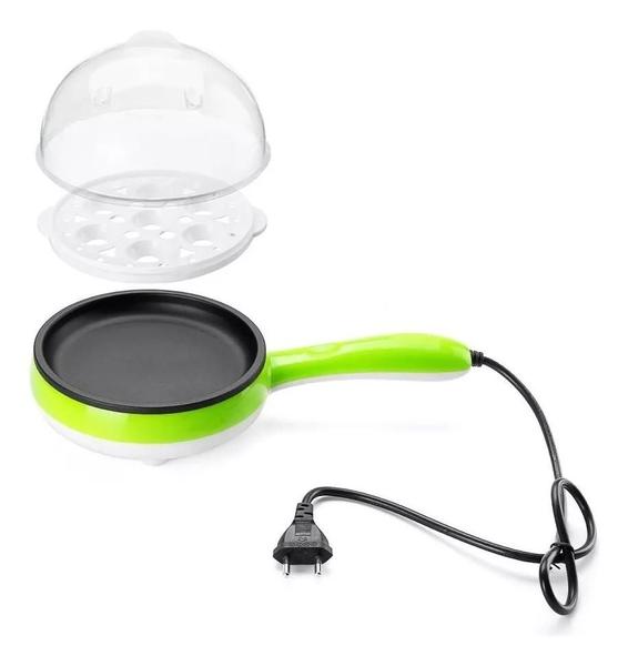 Cozedor De Ovos Portátil Elétrico Vapor Cozinha 2 Andares - COZEDOR 14 OVOS Imagem de Cozedor De Ovos Portátil Elétrico Vapor Cozinha 2 Andares