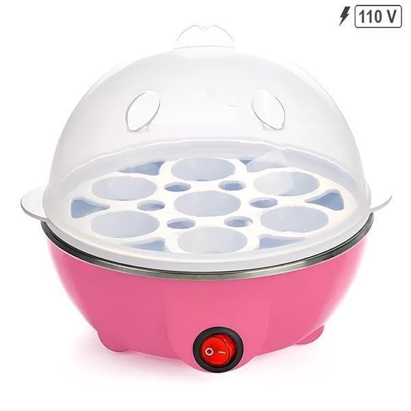 Cozedor De Ovos Rosa Elétrico 110V Cozimento A Vapor - Aquilae Imagem de Cozedor De Ovos Rosa Elétrico 110V Cozimento A Vapor